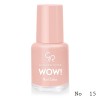 GOLDEN ROSE Wow! Nail Color 6ml-15